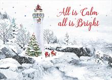 #8640<br>Lighting the WayHoliday Greeting Card