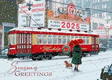 #8522<br>A Streetcar Named ChicagoWinter in Chicago