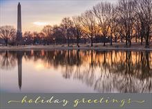 #7771<br>Constitution GardensWashington, DC Greeting Card